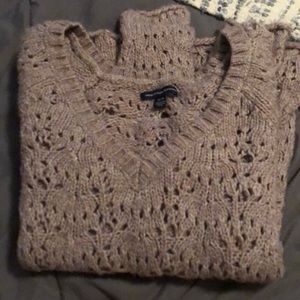 Loose Cable Knit Sweater